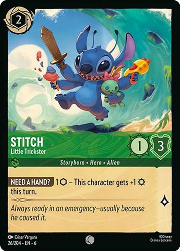 Stitch - Little Trickster - 26/204 - Common