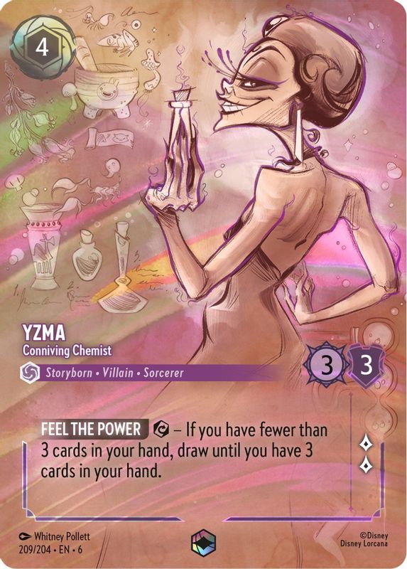 Yzma - Conniving Chemist (Enchanted) - 209/204 - Enchanted