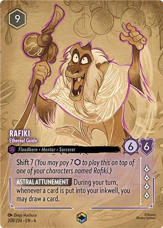 Rafiki - Ethereal Guide (Enchanted) - 208/204 - Enchanted