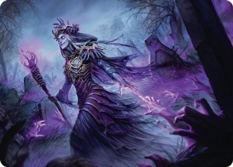 Zul Ashur, Lich Lord Art Card (10/54) - 10 - Special