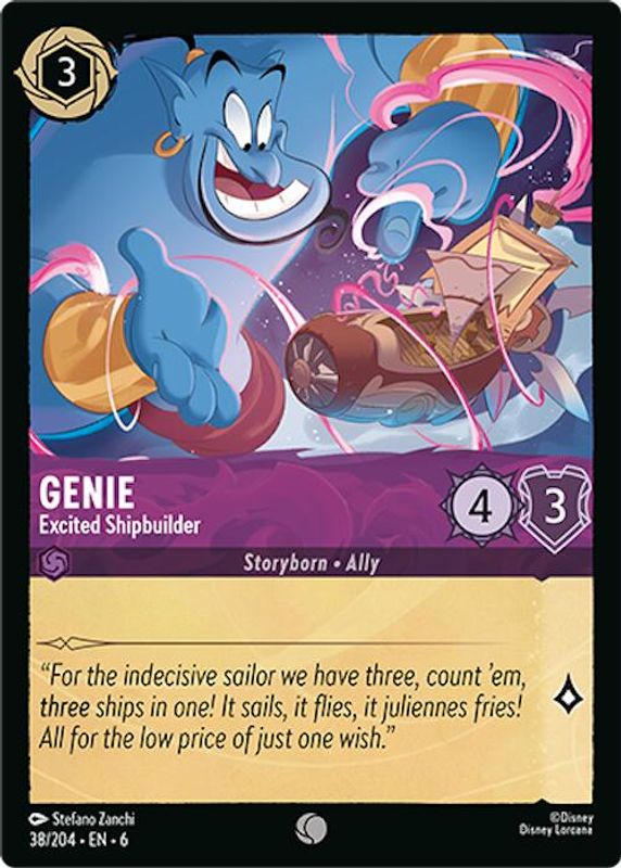 Genie - Excited Shipbuilder - 38/204 - Common