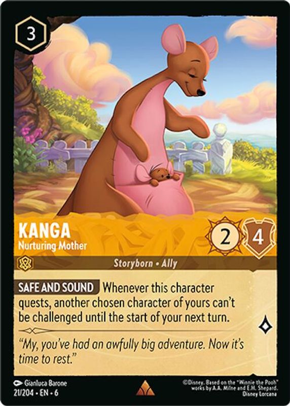 Kanga - Nurturing Mother - 21/204 - Rare