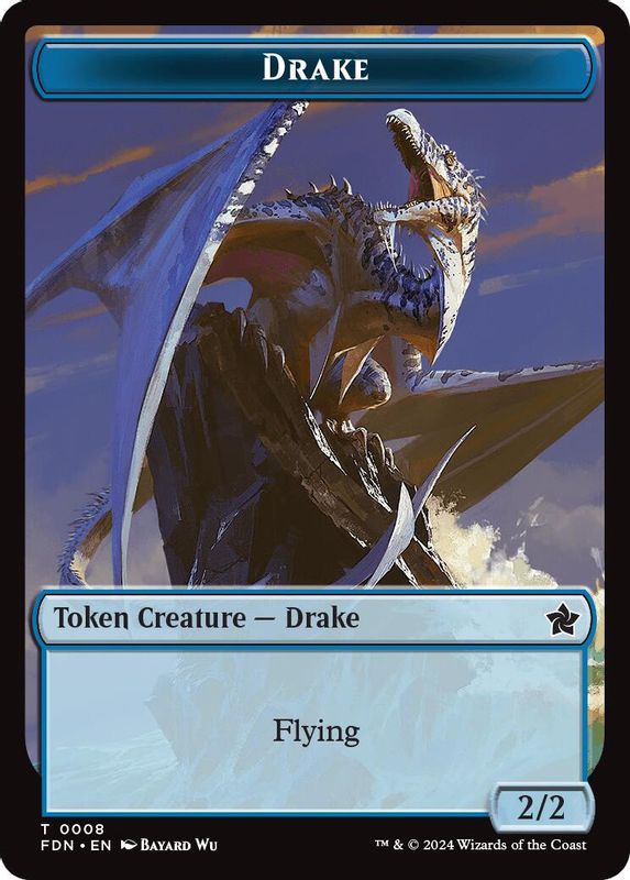 Drake // Goblin Doubled-Sided Token - 8 // 18 - Token