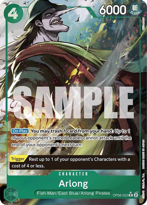 Arlong (Full Art) - OP06-023 - Rare