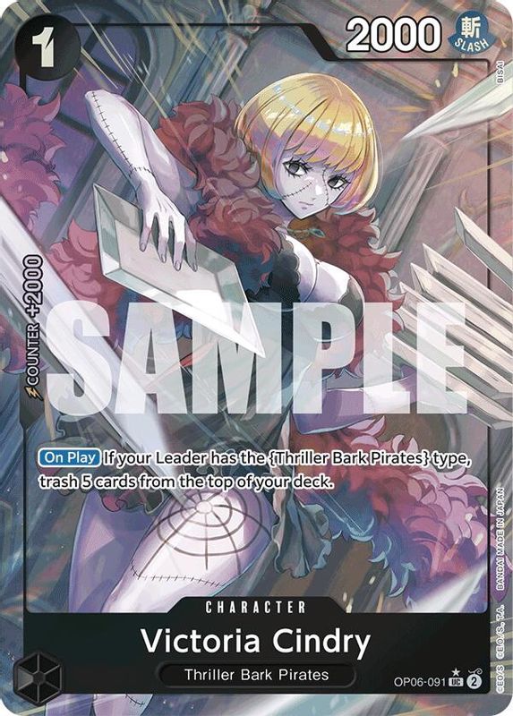 Victoria Cindry (Full Art) - OP06-091 - Uncommon