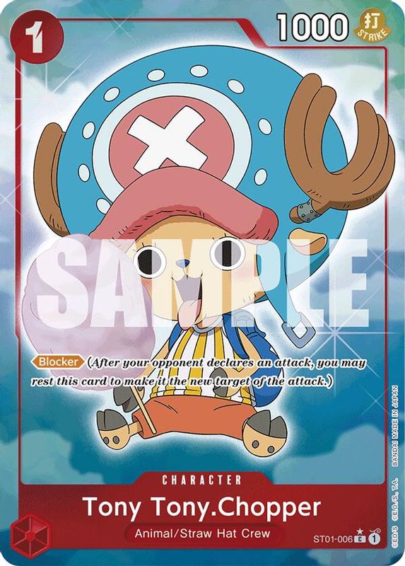 Tony Tony.Chopper (ST01-006) (Full Art) - ST01-006 - Common