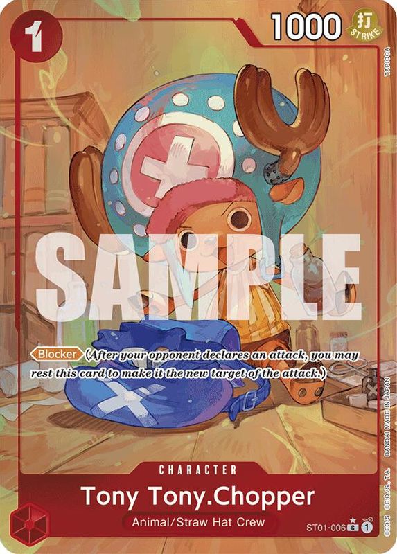 Tony Tony.Chopper (ST01-006) (Alternate Art) - ST01-006 - Common