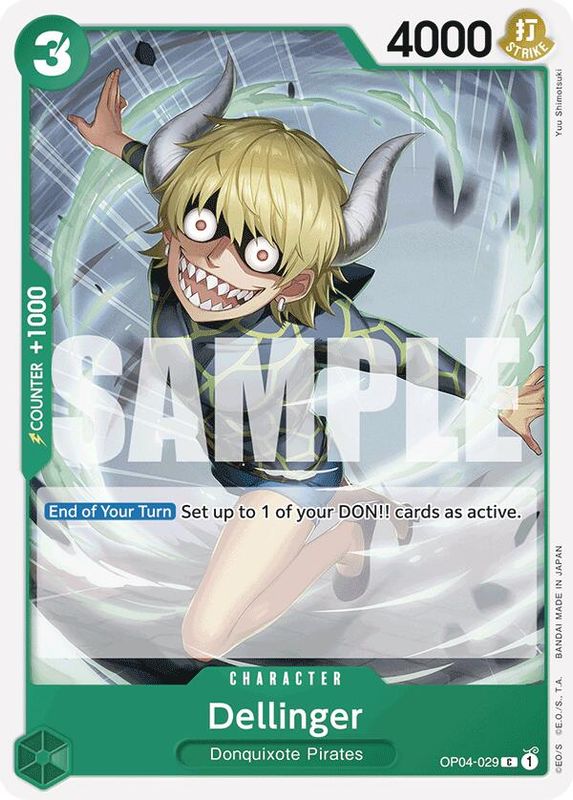 Dellinger (Reprint) - OP04-029 - Common