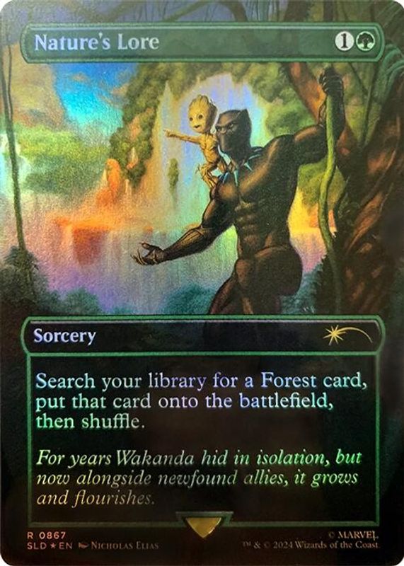 Nature's Lore (867) (Rainbow Foil) - 867 - Rare