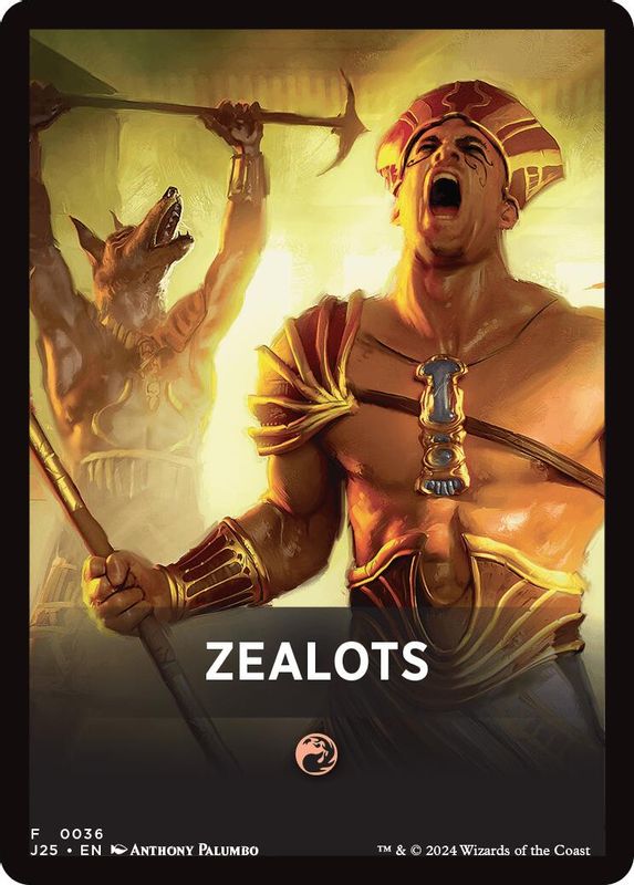 Zealots Theme Card - 36 - Token