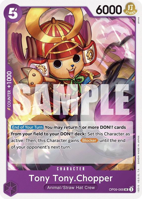 Tony Tony.Chopper (067) - OP09-068 - Uncommon