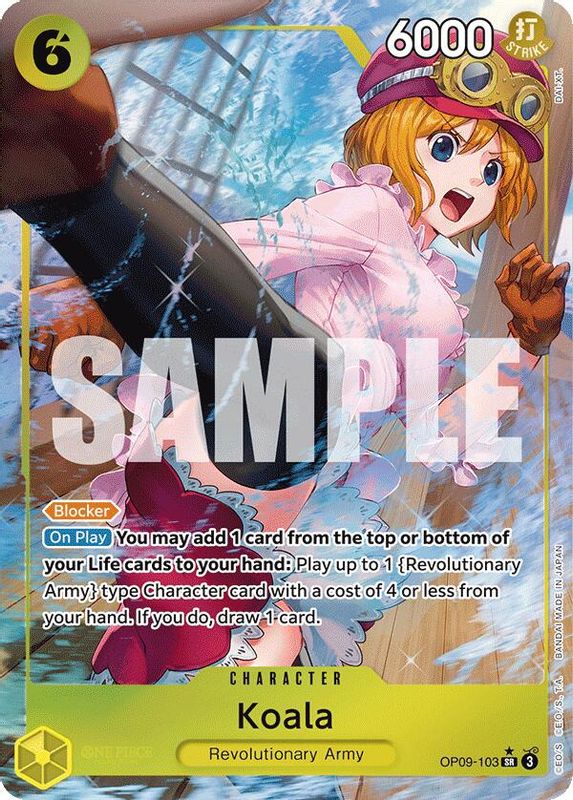 Koala (Parallel) - OP09-103 - Super Rare