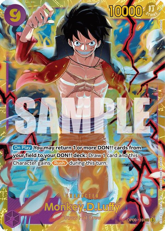 Monkey.D.Luffy (119) - OP09-119 - Secret Rare