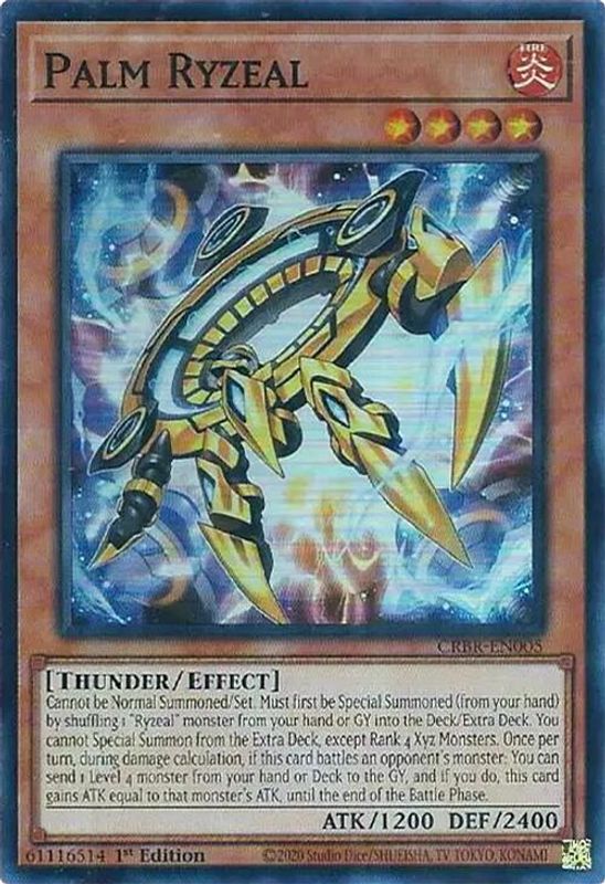 Palm Ryzeal (SR) - CRBR-EN005 - Super Rare