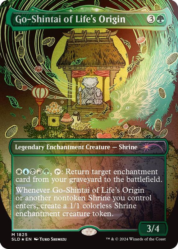 Go-Shintai of Life's Origin (Rainbow Foil) - 1825 - Mythic