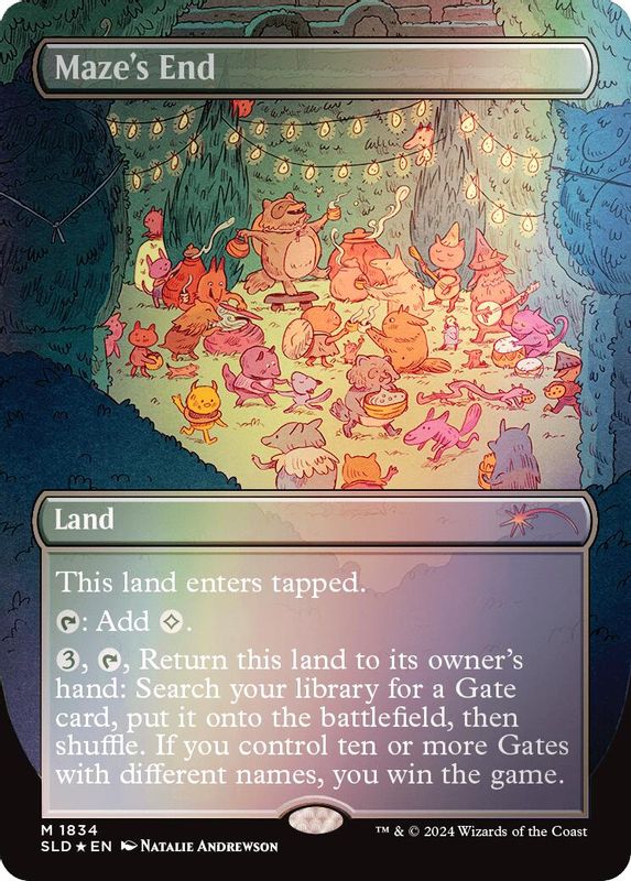 Maze's End (Rainbow Foil) - 1834 - Mythic