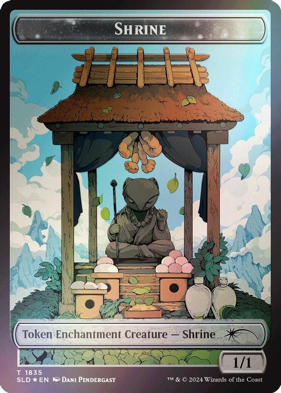 Shrine Token (Rainbow Foil) - 1835 - Token