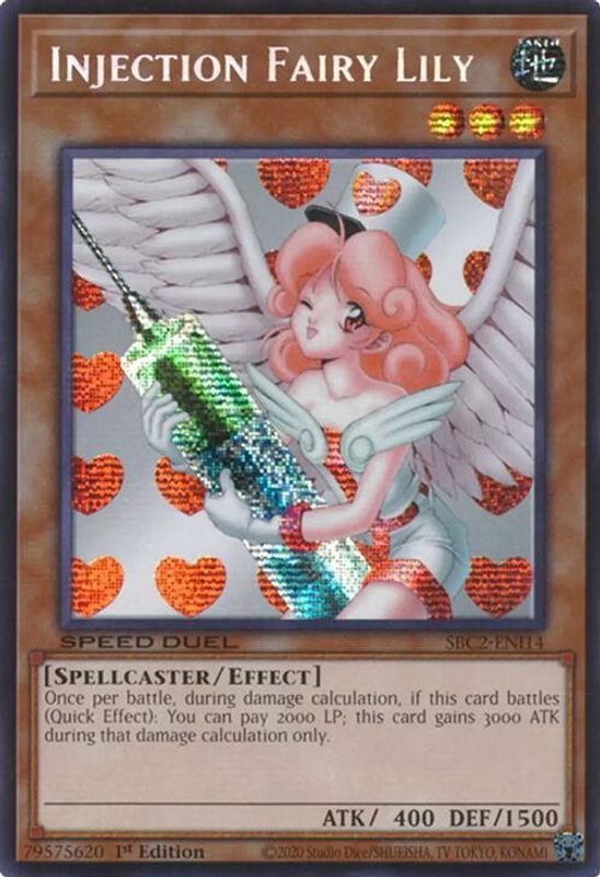 Injection Fairy Lily (PSR) - SBC2-ENI14 - Prismatic Secret Rare