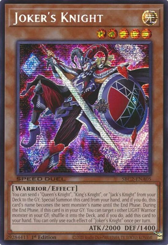 Joker's Knight (PSR) - SBC2-ENA05 - Prismatic Secret Rare