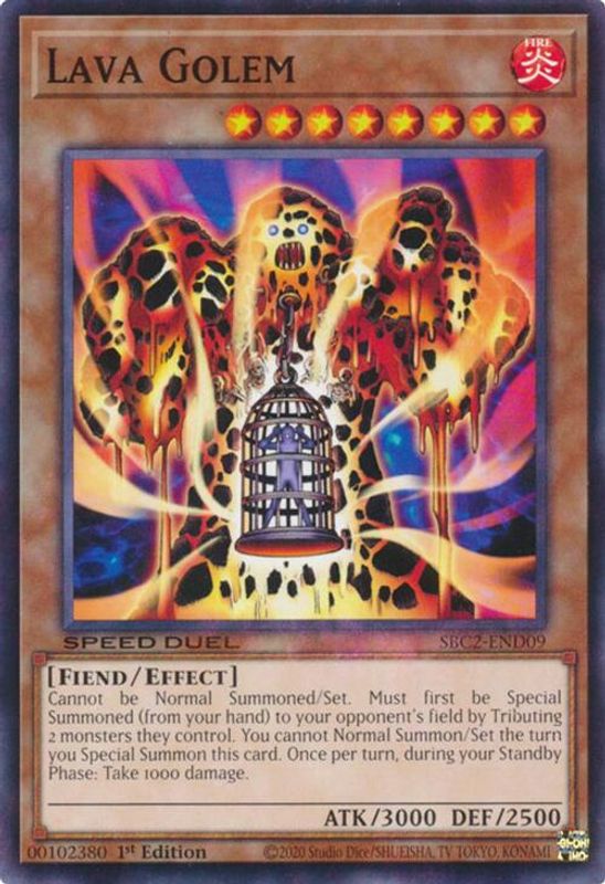 Lava Golem - SBC2-END09 - Common / Short Print