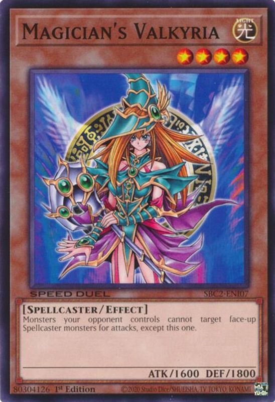 Magician's Valkyria - SBC2-ENI07 - Common / Short Print