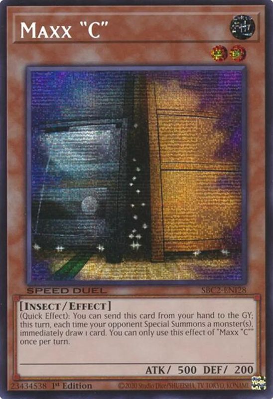 Maxx "C" (PSR) - SBC2-ENI28 - Prismatic Secret Rare