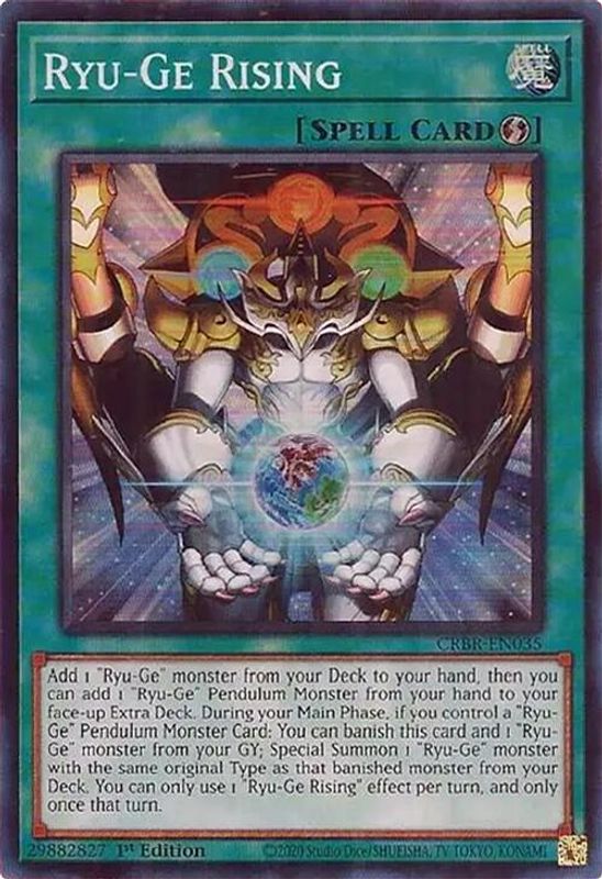 Ryu-Ge Rising (SR) - CRBR-EN035 - Super Rare