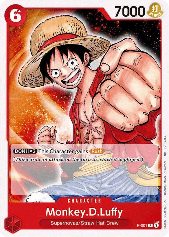 Monkey.D.Luffy (001) - P-001 - Promo