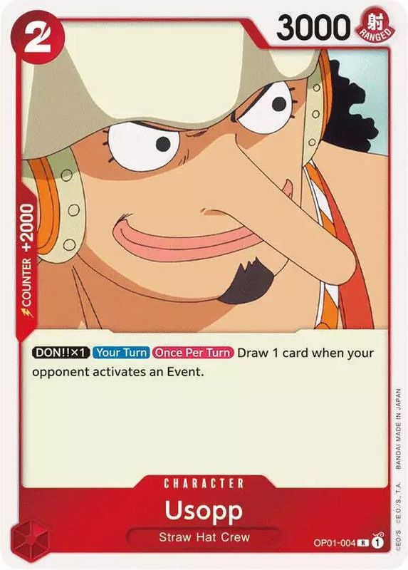 Usopp - OP01-004 - Rare