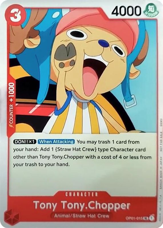 Tony Tony.Chopper (015) - OP01-015 - Uncommon