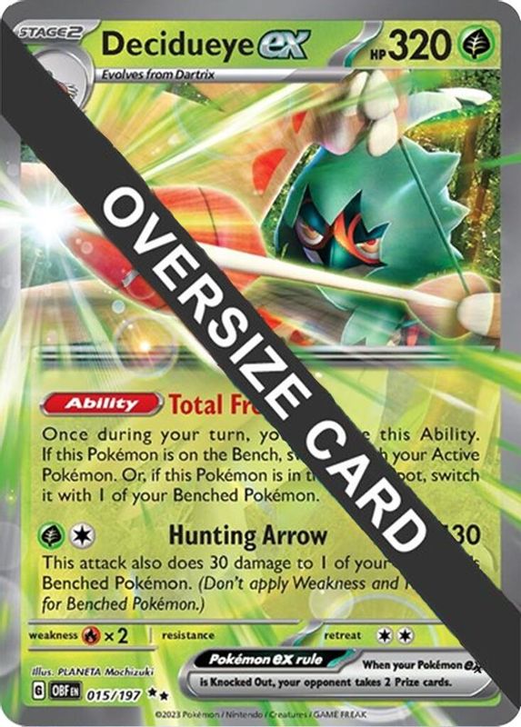 Decidueye ex - 015/197 - 015/197 - Double Rare