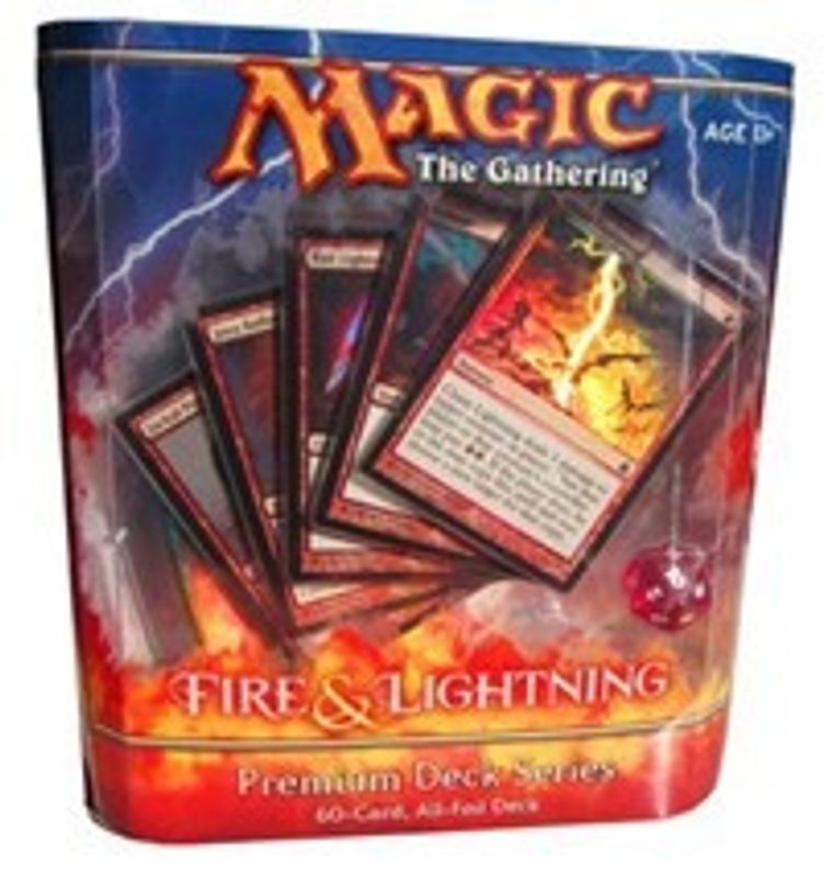 Premium Deck Series: Fire and Lightning Deck