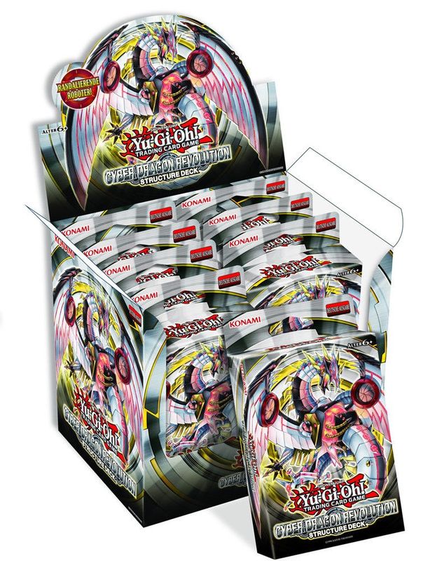 Cyber Dragon Revolution Structure Deck Display [Unlimited Edition]