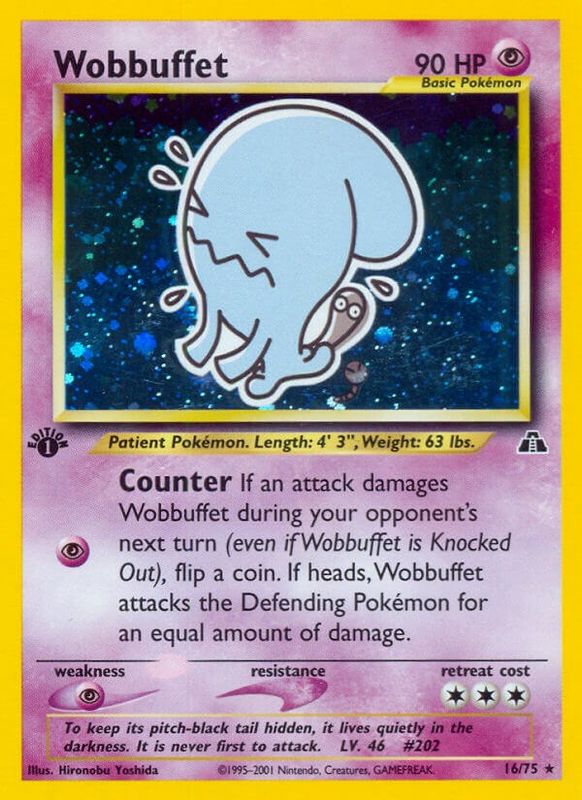 Wobbuffet (16) - 16/75 - Holo Rare