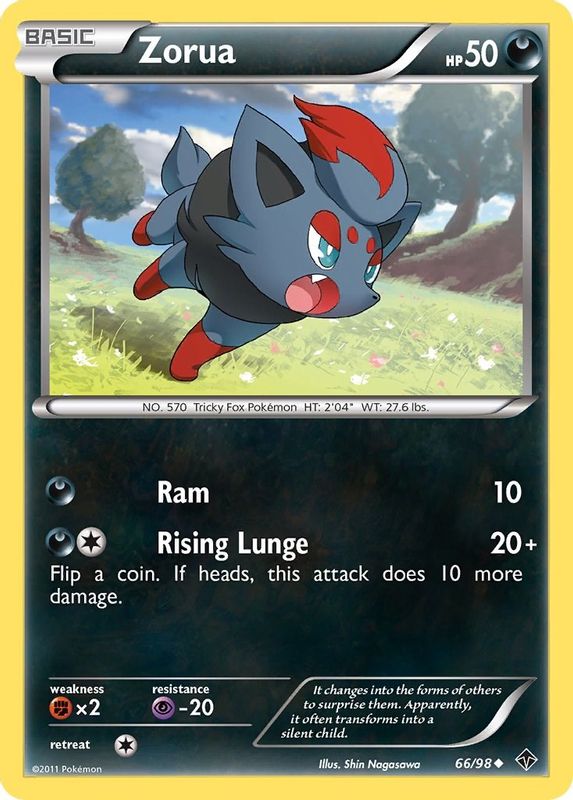 Zorua - 66/98 - Common