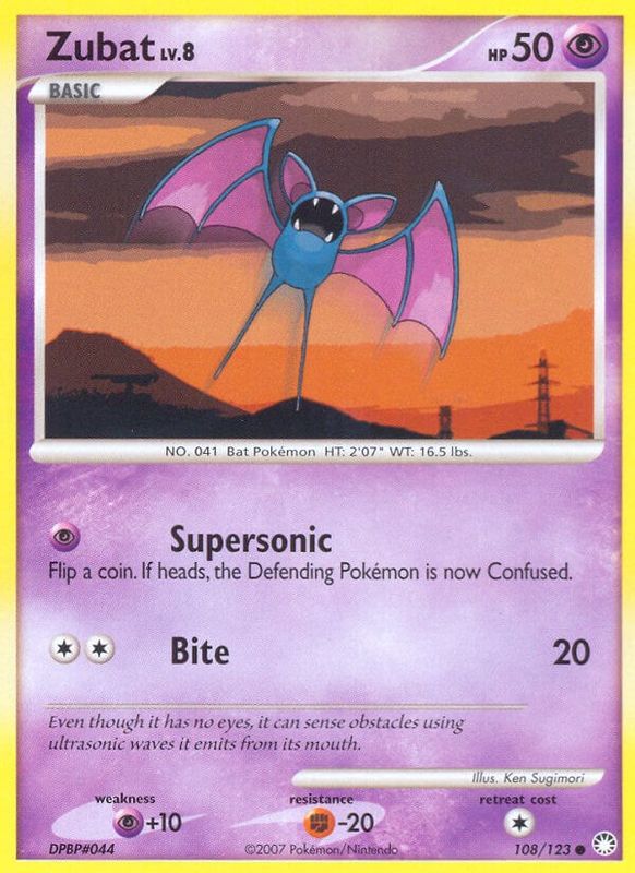 Zubat - 108/123 - Common