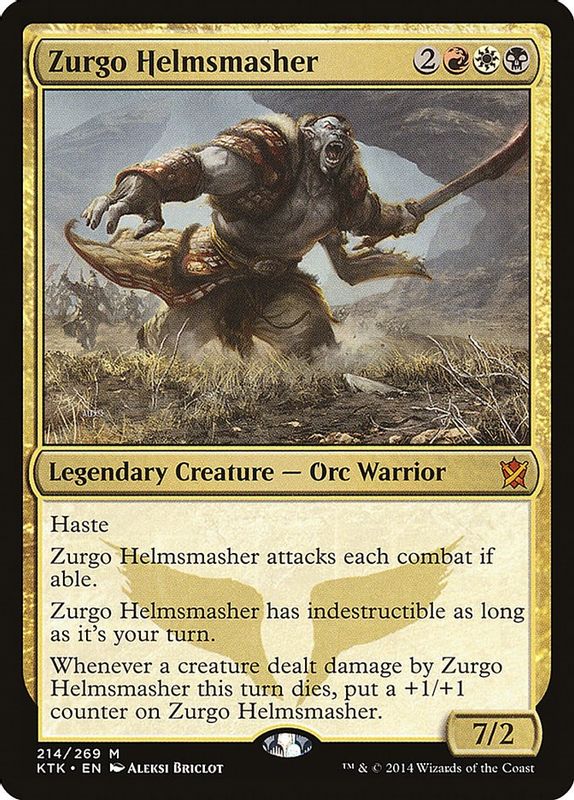 Zurgo Helmsmasher - 214 - Mythic