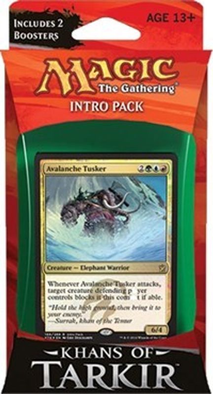 Khans of Tarkir - Intro Pack - Temur Avalanche