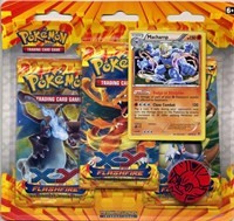 Flashfire Three Pack Blister [Machamp]