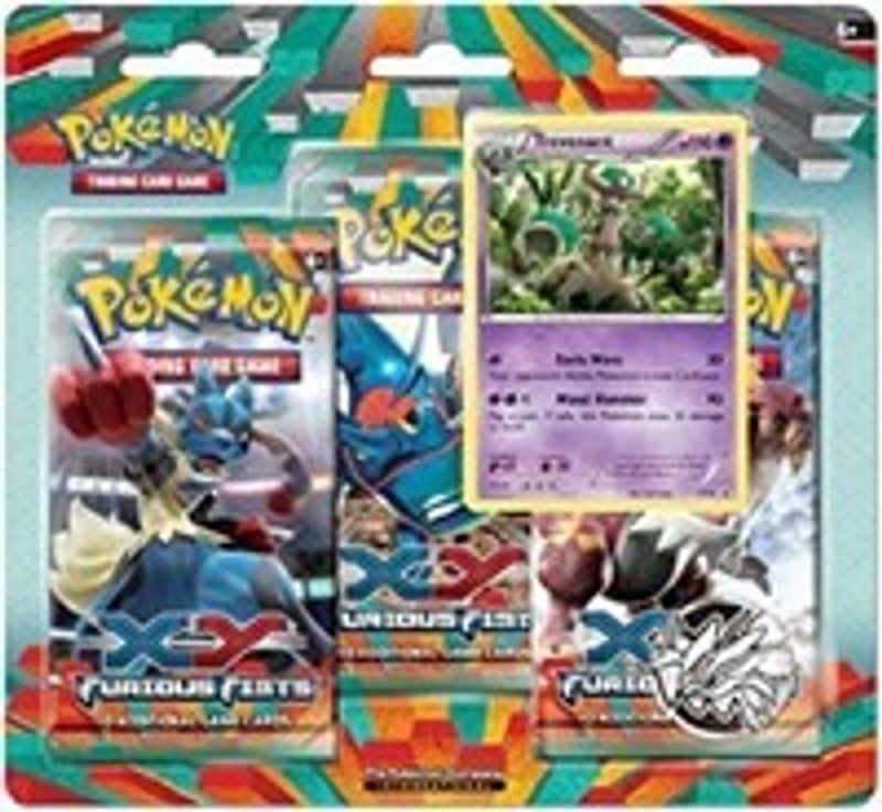 Furious Fists 3 Pack Blister [Trevenant]