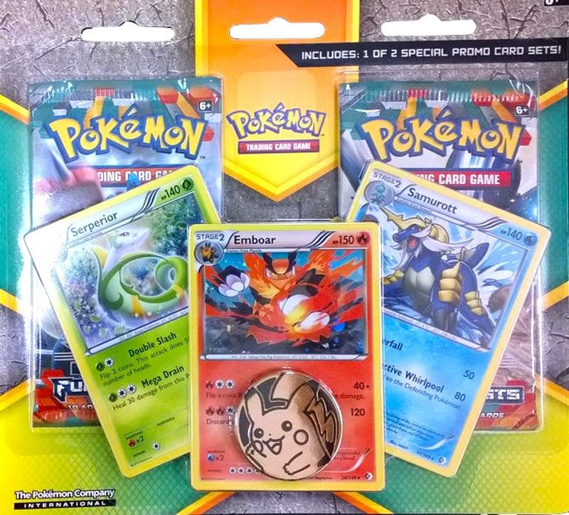 Furious Fists 2 Pack Blister [Unova Trio]