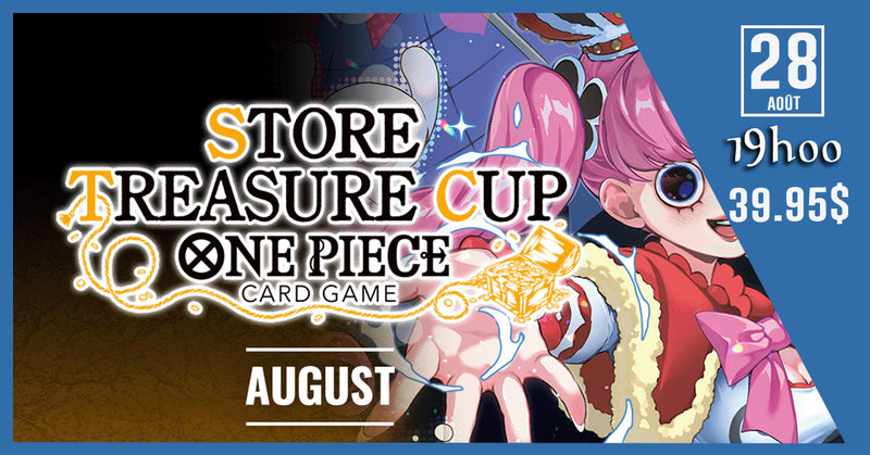 ONE PIECE - STORE TREASURE CUP EVENT - AOÛT