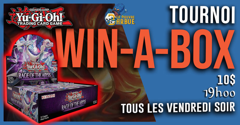 Yu-Gi-Oh! - Tournoi Win-A-Box