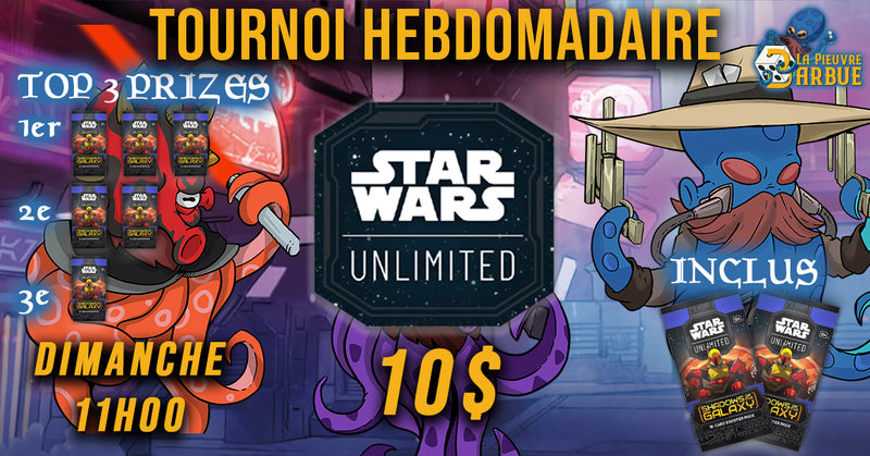 Star Wars: Unlimited - Tournoi Hebdomadaire