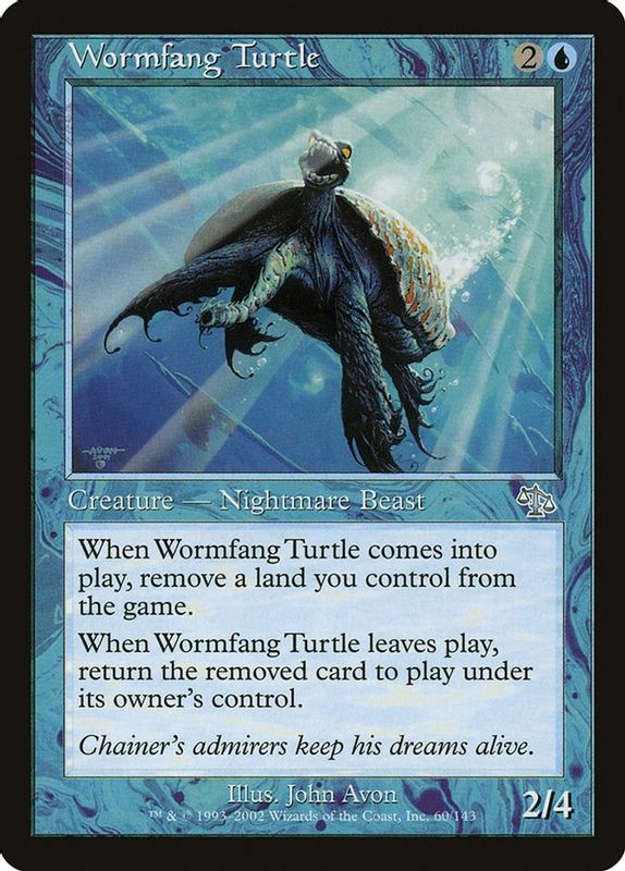 Wormfang Turtle - Uncommon