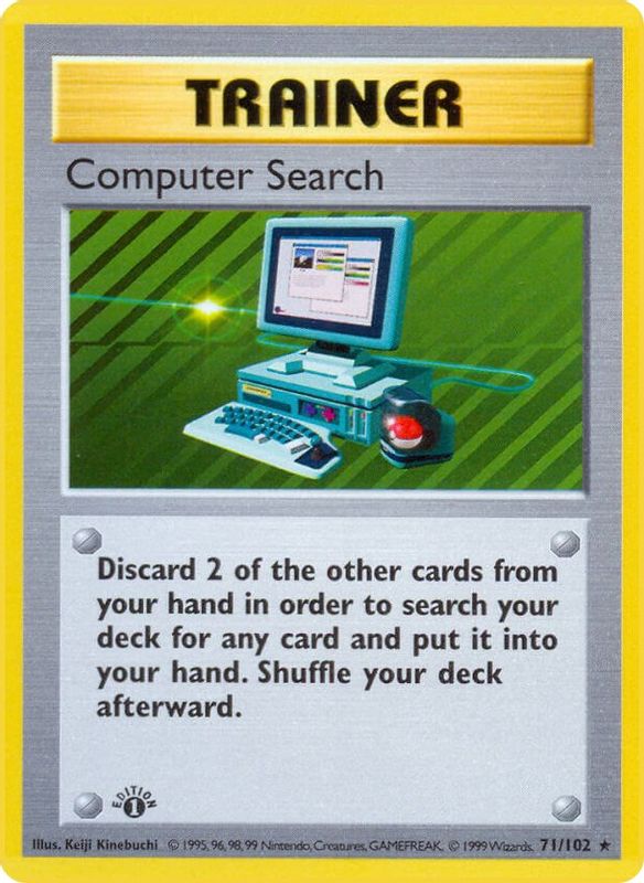 Computer Search - 071/102 - Rare