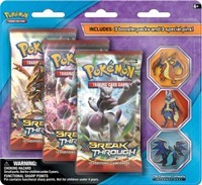 BREAKthrough Mega Evolution 3 Pin Blister