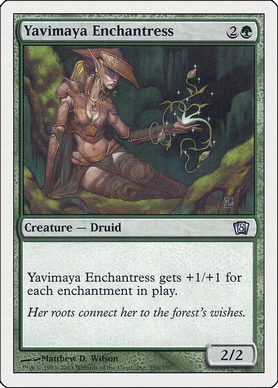 Yavimaya Enchantress - Uncommon