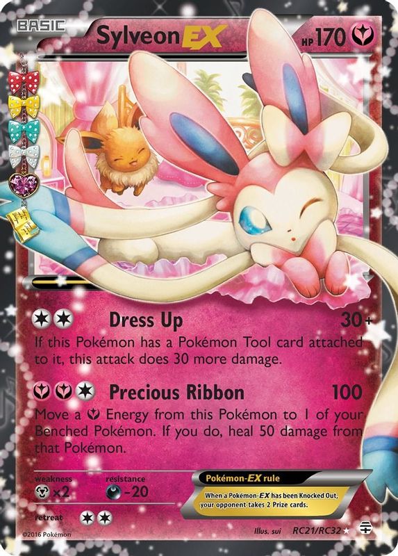 Sylveon EX - RC21/RC32 - Ultra Rare