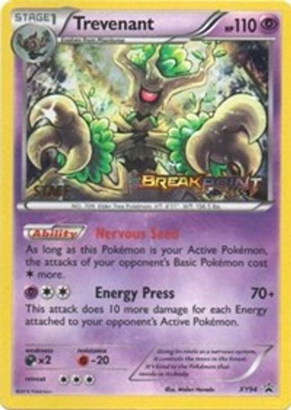 Trevenant (Staff Prerelease) - XY94 - Promo